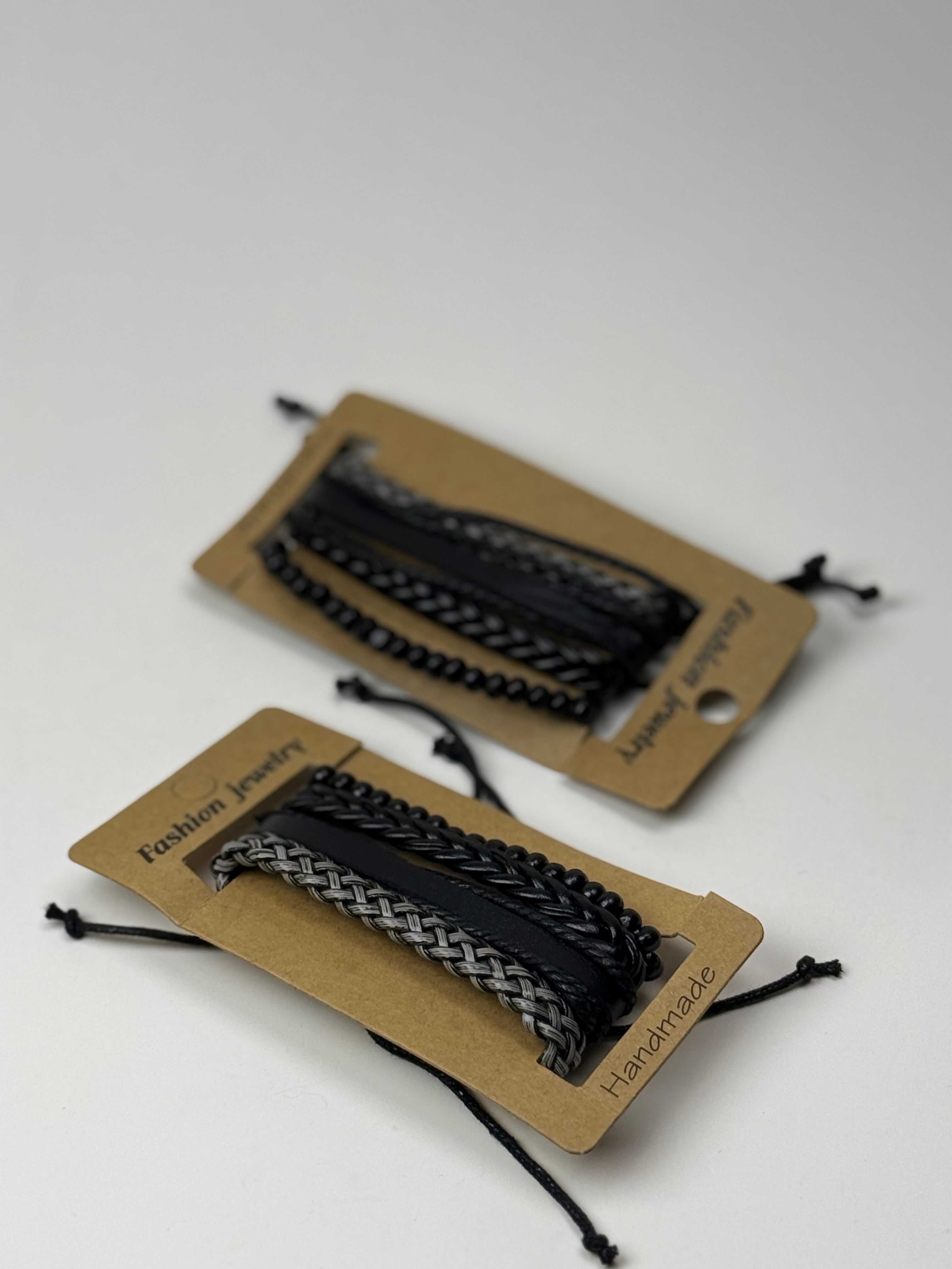 Boho Leather Bracelet Set GenVogue